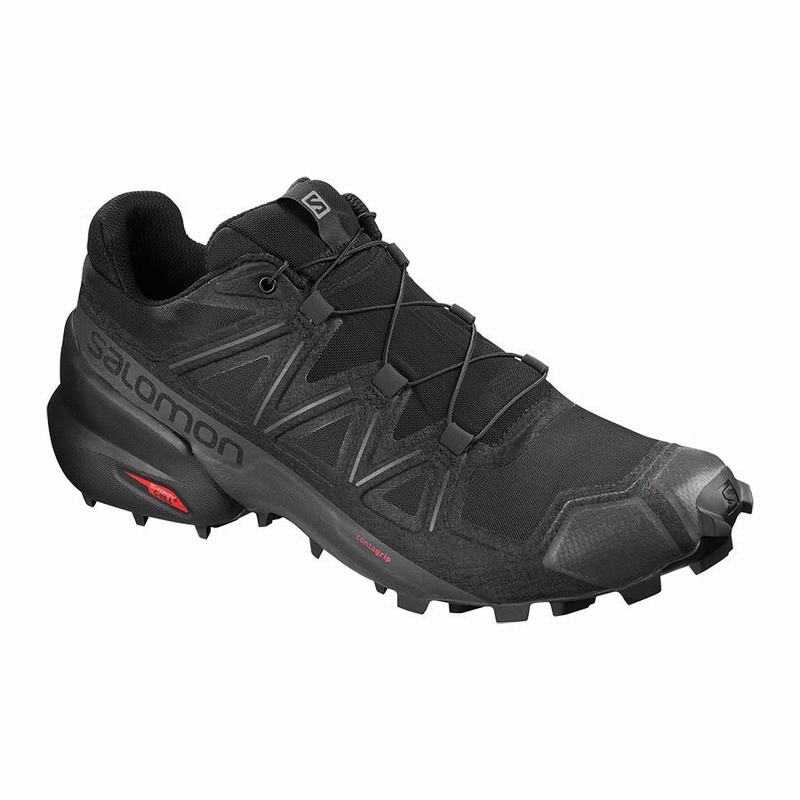 Salomon Trail Løbesko Herre Sort - SPEEDCROSS 5 (VIDYH-6785)